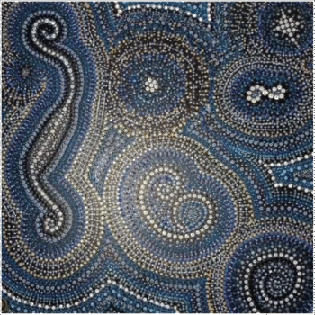 Naissance masculine - Peinture de Sandra BOURGEOIS